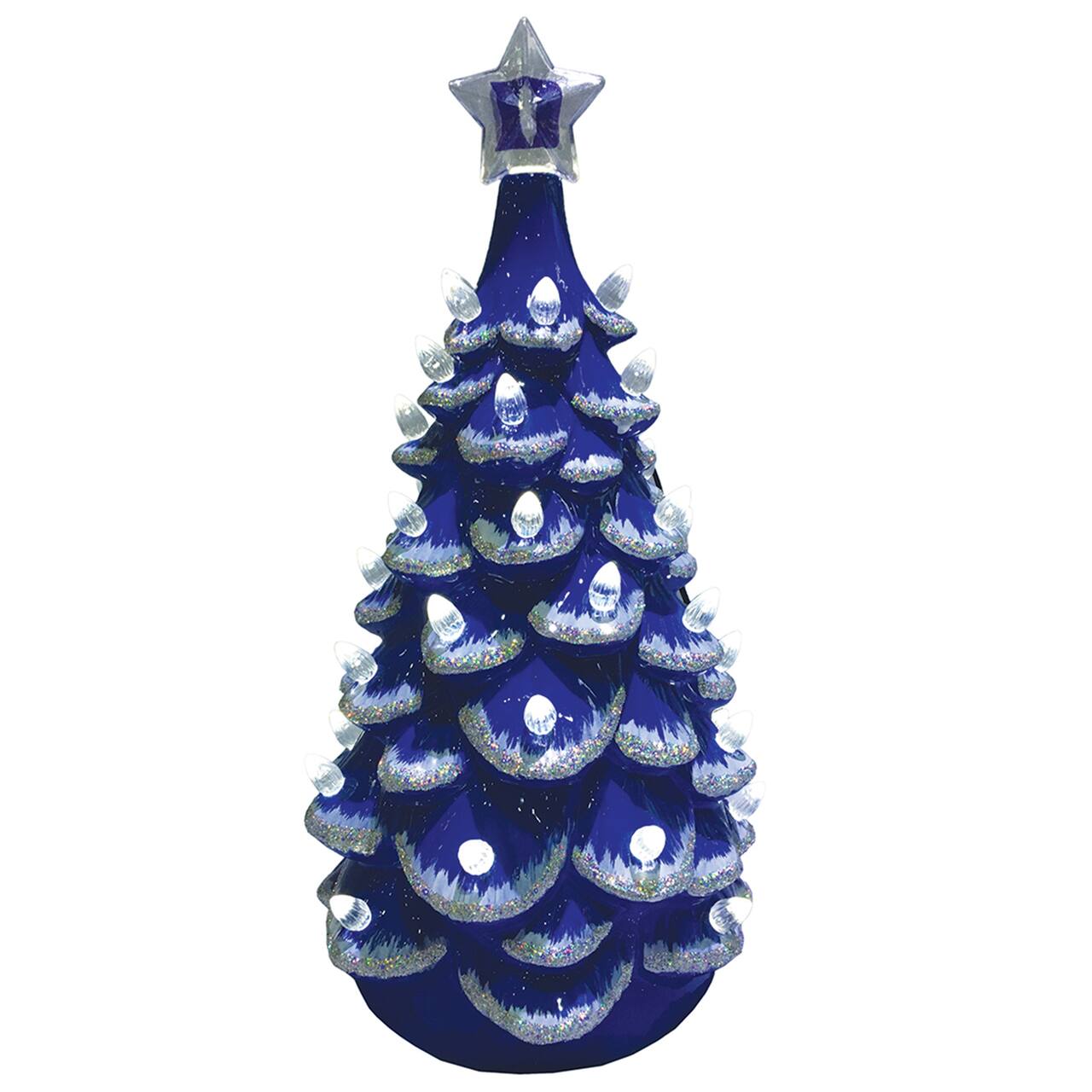 Santa's Workshop 14" NCAA College Team Ceramic LED Christmas Tree